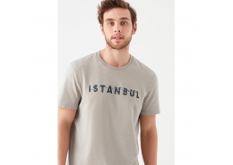Mavi İstanbul Tişört Açık Gri Tişört (066282-31935)