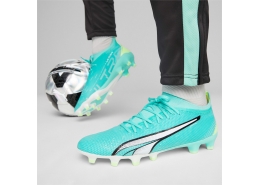Puma Ultra Match Fg/Ag Electric Erkek Yeşil Krampon (107217-03)