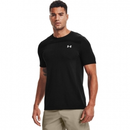 Under Armour Seamless SS Erkek Siyah Tişört (1361131-001)