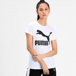Classics Logo Women's Beyaz Tişört (530076-02)