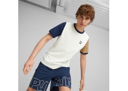 Puma Classics Block Unisex Beyaz Tişört (535617-65)