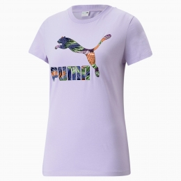 Puma Classics Kadın Lila Tişört (538050-25)