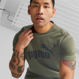 Puma Essentials Logo Green Erkek Haki Yeşil (586667-36)