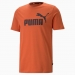 Puma Essentials Logo Erkek Turuncu Tişört (586667-94)