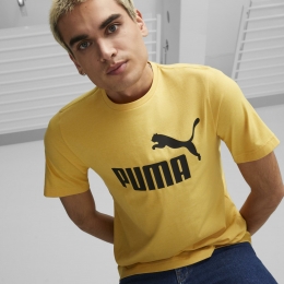 Puma Essentials Heather Erkek Sarı Tişört (586736-01)