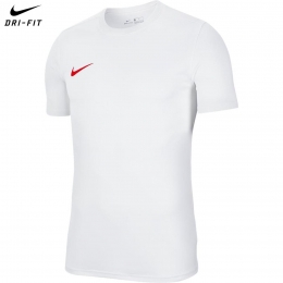 Nike Dri-Fit Park VII Erkek Beyaz Futbol Tişört (BV6708-103)