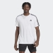 adidas Train Essentials 3-Stripes Erkek Beyaz Training Tişört (IB8151)