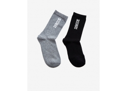 Skechers Unisex Çok Renkli Çorap Seti (S222418-900)