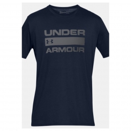 Under Armour Team Issue Wordmark Lacivert Tişört (1329582-408)