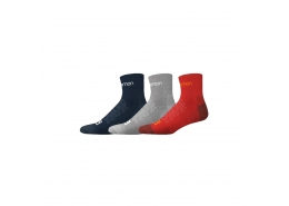 Salomon Active Unisex Çok Renkli 3'lü Çorap (160251453-29919)