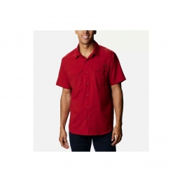 Silver Ridge Lite Kısa Kollu Erkek Kırmızı Gömlek (Am1567-664)
