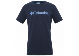 Columbia Csc Basic Logo Erkek Mavi Tişört (CS0001-463)