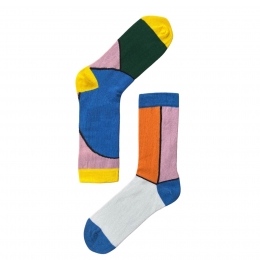 The Socks Company Geometrik Desenli Çorap (22KDCR256K)