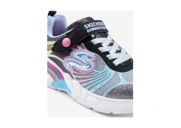 Skechers Rai̇nbow Racer Çocuk Siyah Spor Ayakkabı (302309L BKMT)