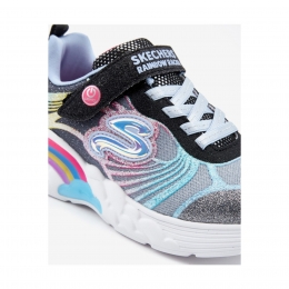 Skechers Rai̇nbow Racer Çocuk Siyah Spor Ayakkabı (302309L BKMT)