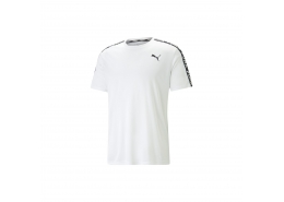 Puma Fit Taped Erkek Beyaz Tişört (523190-02)