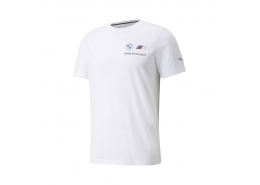 Puma Bmw Mms Essentials Erkek Beyaz Tişört (532254-02)