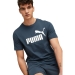 Puma Essentials Logo Tee Lacivert Tişört (586667-61)