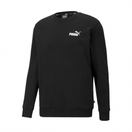 Puma Essentials Small Logo Erkek Siyah Sweatshirt (586684-01)