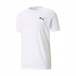 Puma Active Small Logo Erkek Beyaz Tişört (586725-02)