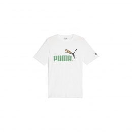 Puma Classics No.1 Logo Celebration Unisex Beyaz Tişört (622182-02)