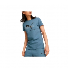 Puma Essentials Better Kadın Mavi Tişört (673301-17)