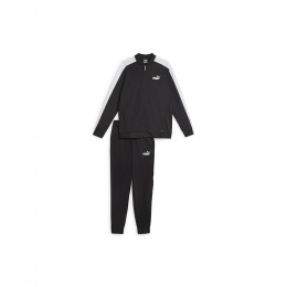 Puma Baseball Tricot Suit Erkek Siyah Eşofman Takımı (677428-01)