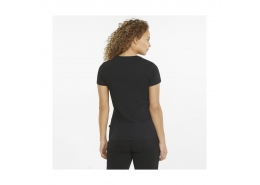Puma Ess+ Metallic Logo Kadın Siyah Tişört (848303-51)