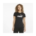 Puma Ess+ Metallic Logo Kadın Siyah Tişört (848303-51)