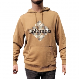Columbia Centered Gem Erkek Kahverengi Sweatshirt (CS0284-257) 