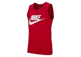 Sportswear Tank Icon Futura Erkek Kırmızı Antrenman Atleti