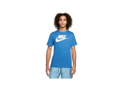 Nike Sportswear İcon Futura Mavi Tişört (AR5004-408)