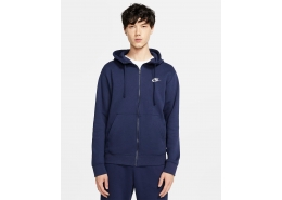 Sportswear Club Full-Zip Erkek Lacivert Sweatshirt (BV2645-410)