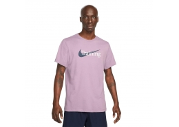 Nike Dri-FIT Just Do İt Mor Tişört (CZ7989-565)