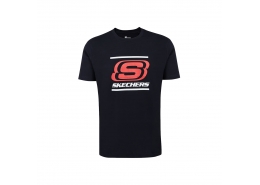 Skechers Big Logo Erkek Siyah Tişört (S212949-001)