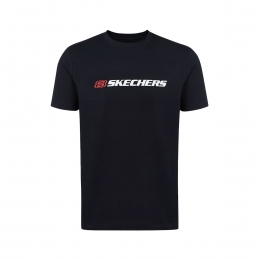 Skechers Graphic Big Logo Siyah Tişört (S212956-001)
