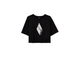Skechers Graphic Diamond Siyah Tişört (S221178-001)