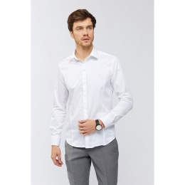 Düz Klasik Yaka Slim Fit Erkek Gömlek (A91B2209-05)