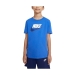Futura İcon Çocuk Mavi Spor Tişört (AR5252-482)