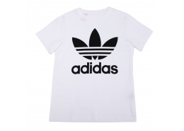 adidas Trefoil Çocuk Beyaz Tişört (DV2904)