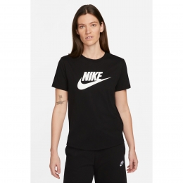 Nike Sportswear Essentials Kadın Siyah Kısa Kollu Tişört (DX7906-010)