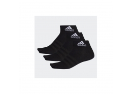 adidas 3 Çift Siyah Bilek Boy Çorap (DZ9436)