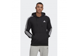 adidas Essentials 3 Bantlı Erkek Siyah Sweatshirt (GK9062)