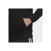Essentials Big Logo Erkek Siyah Kapüşonlu Sweatshirt (GK9540)