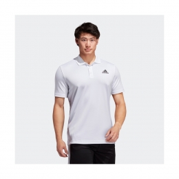 adidas Erkek Beyaz Polo Yaka Tişört (GL0484)