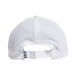 Aeroready 3-Stripes Beyaz Beyzbol Şapkası (GM4511)