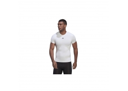 adidas Techfit Erkek Beyaz Kısa Kollu Antrenman Tişörtü (HK2335)
