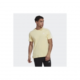 adidas Essentials 3 Bantlı Tişört Sarı Tişört (HL2250)
