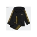 adidas Shiny Çocuk Siyah Eşofman Takımı (HR5874)