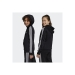 adidas Essentials 3-Stripes Çocuk Siyah Kapüşonlu Ceket (HR6331)
